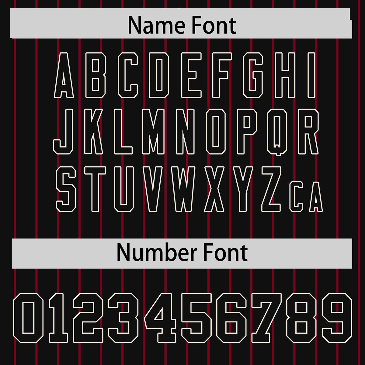 Custom Black Crimson Raglan Sleeves Varsity Full-Snap Pinstripe Letterman Baseball Jacket