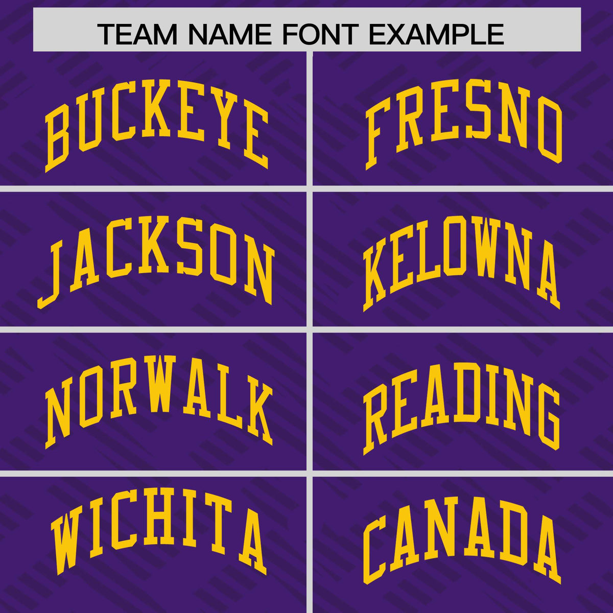 Custom Purple Gold L Pattern Varsity Raglan Sleeves Full-Snap Letterman Baseball Jacket