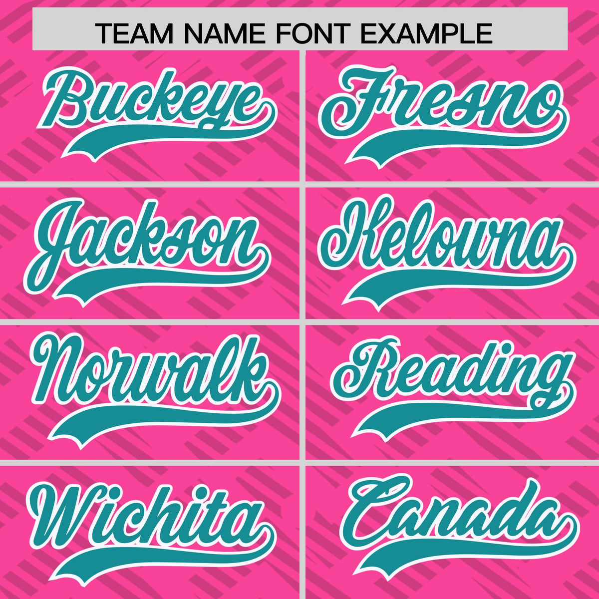 Custom Pink Aqua L Pattern Varsity Raglan Sleeves Full-Snap Letterman Baseball Jacket