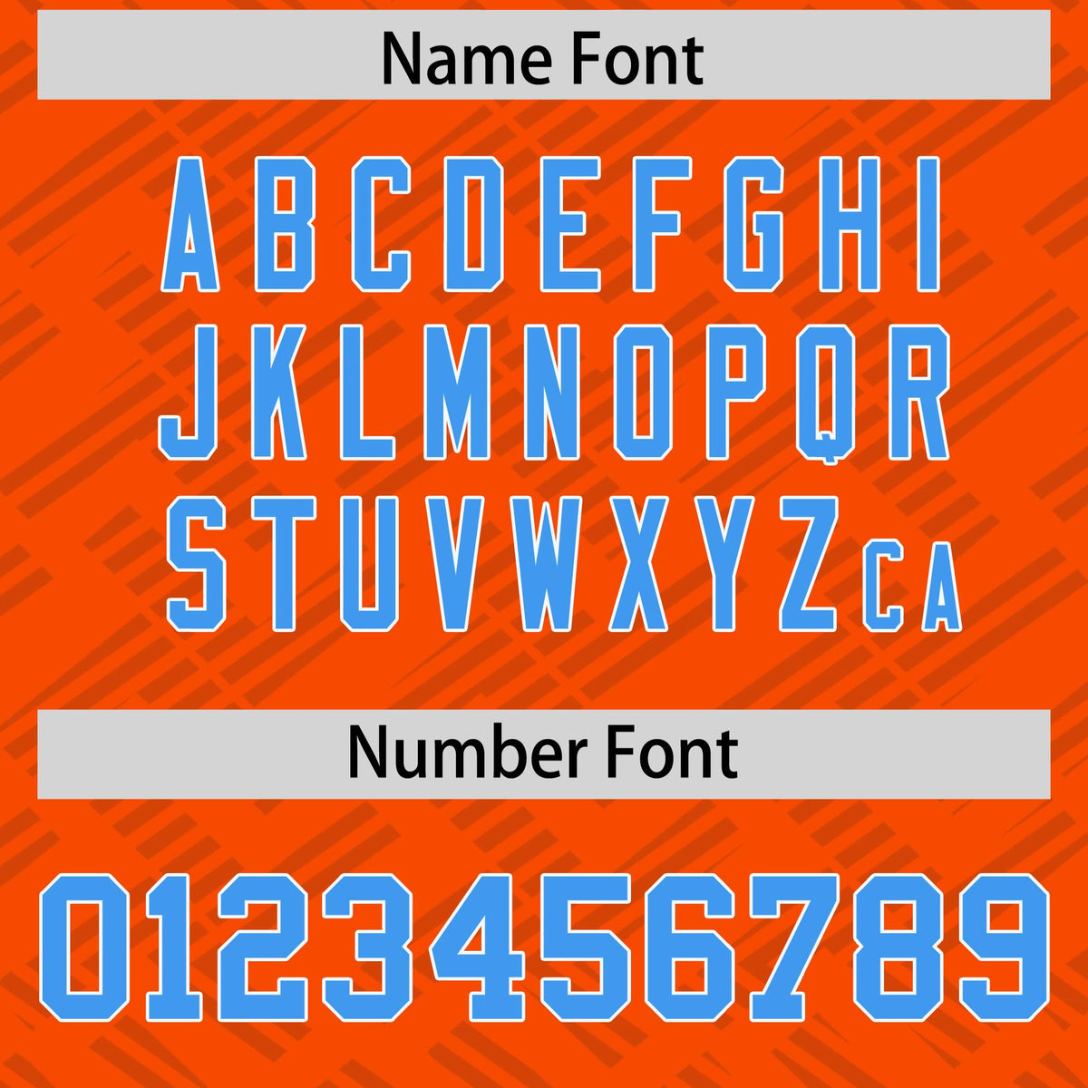 Custom Orange Powder Blue L Pattern Varsity Raglan Sleeves Full-Snap Letterman Baseball Jacket