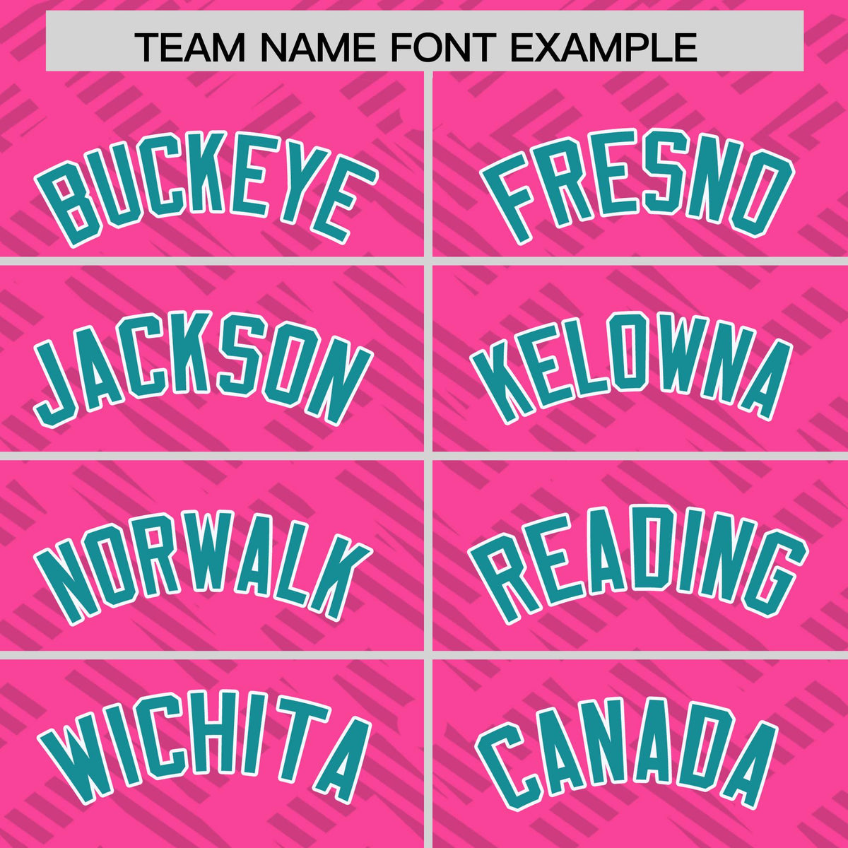 Custom Pink Aqua L Pattern Varsity Raglan Sleeves Full-Snap Letterman Baseball Jacket