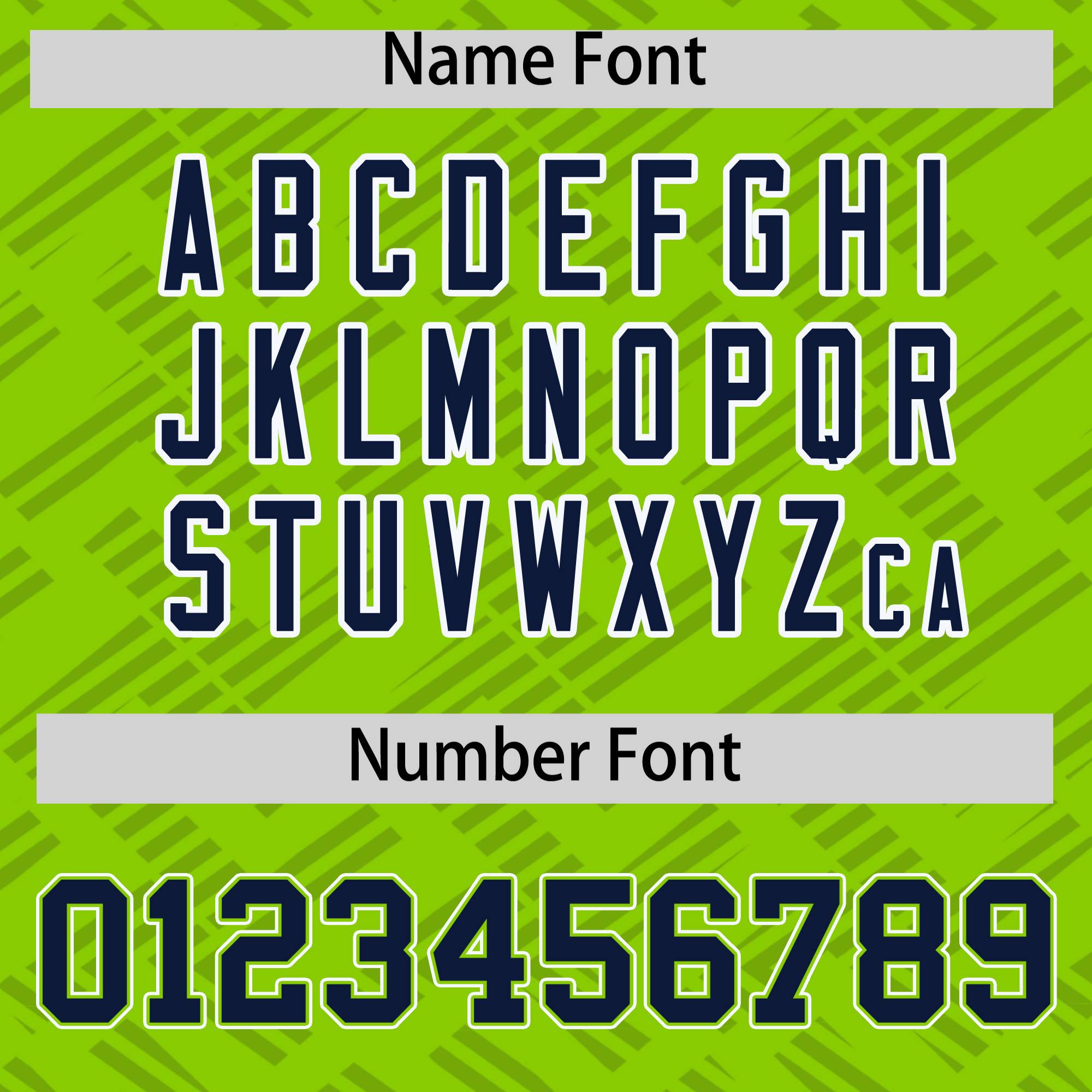 Custom Neon Green Navy L Pattern Varsity Raglan Sleeves Full-Snap Letterman Baseball Jacket