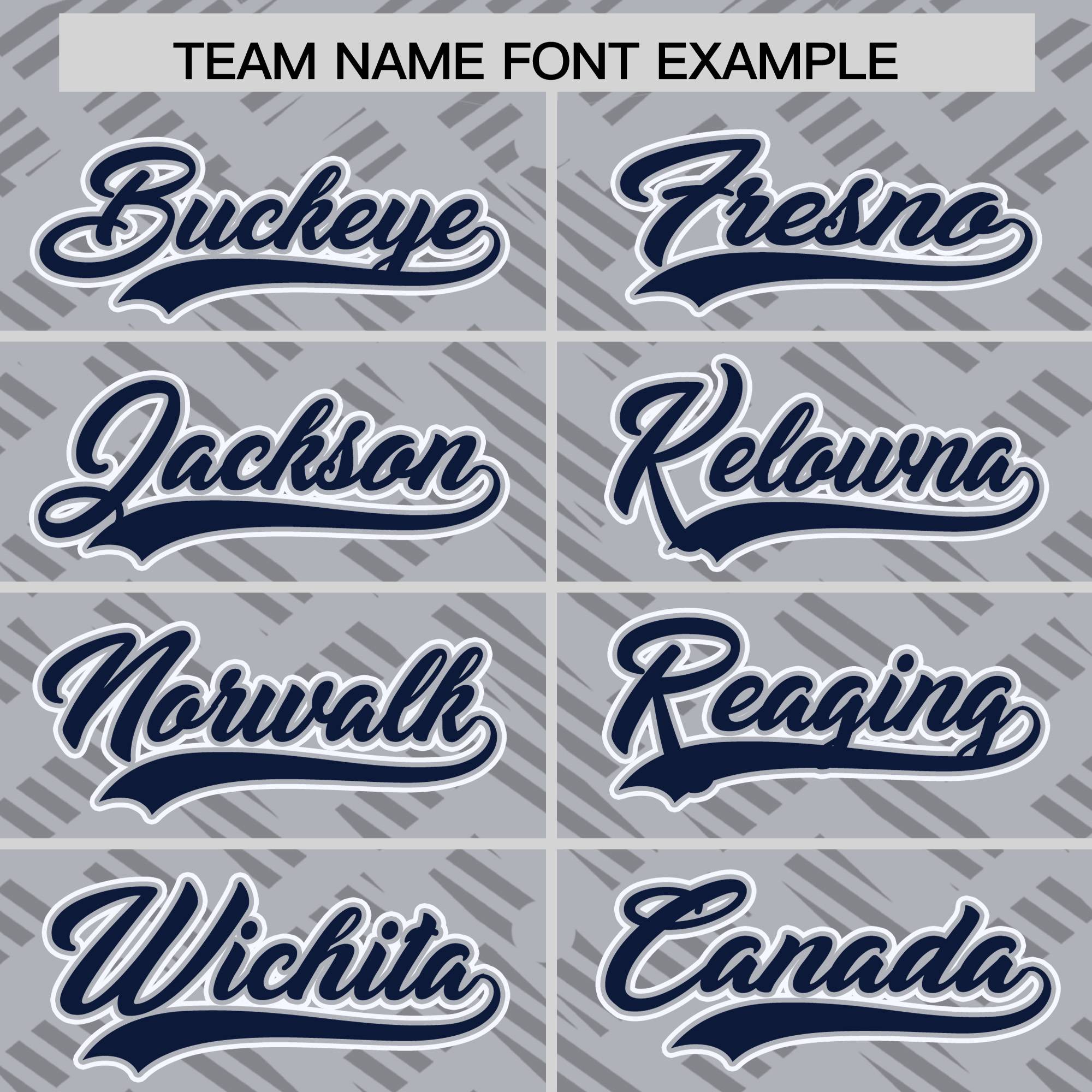 Custom Gray Navy L Pattern Varsity Raglan Sleeves Full-Snap Letterman Baseball Jacket