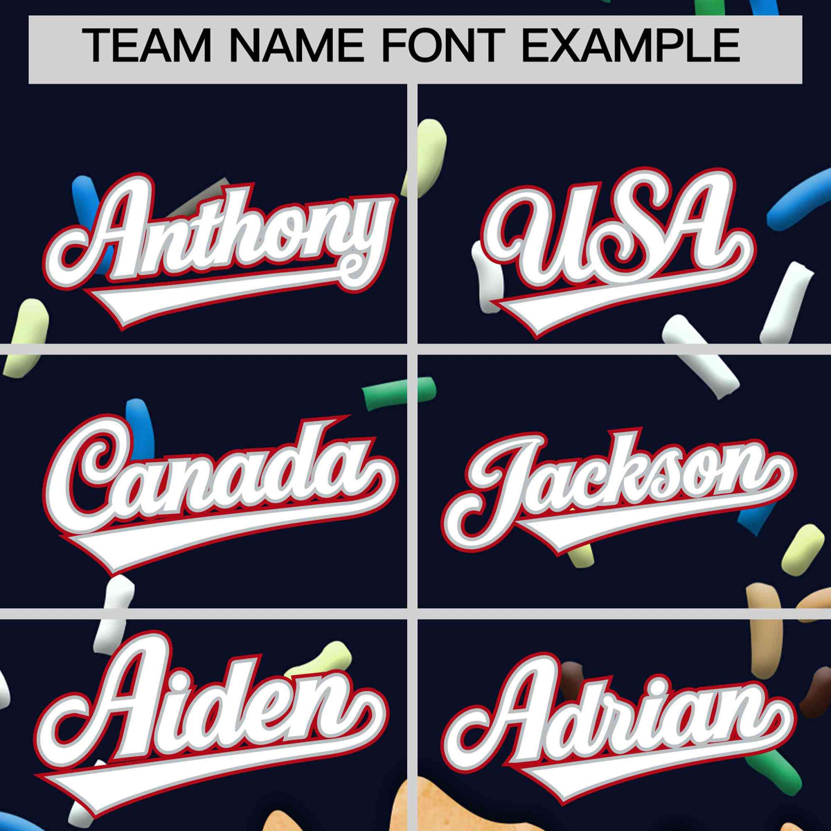 Custom Navy Ice Cream Cone Graffiti Pattern Full-Snap Varsity Letterman Jackets| KXKSHOP