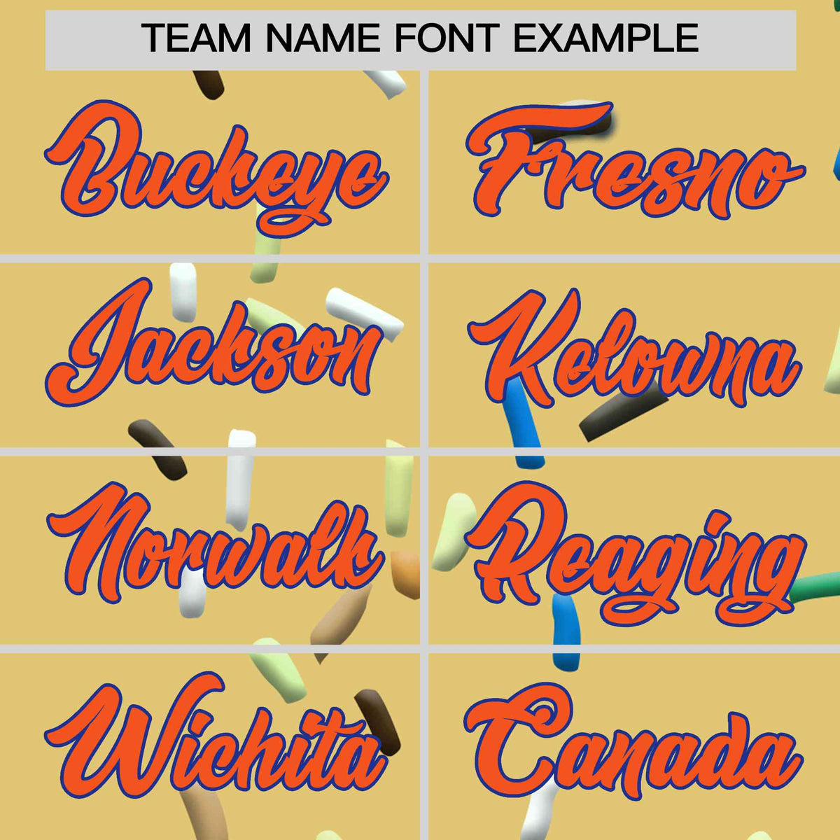 Custom Khaki Ice Cream Cone Graffiti Pattern Full-Snap Varsity Letterman Jackets