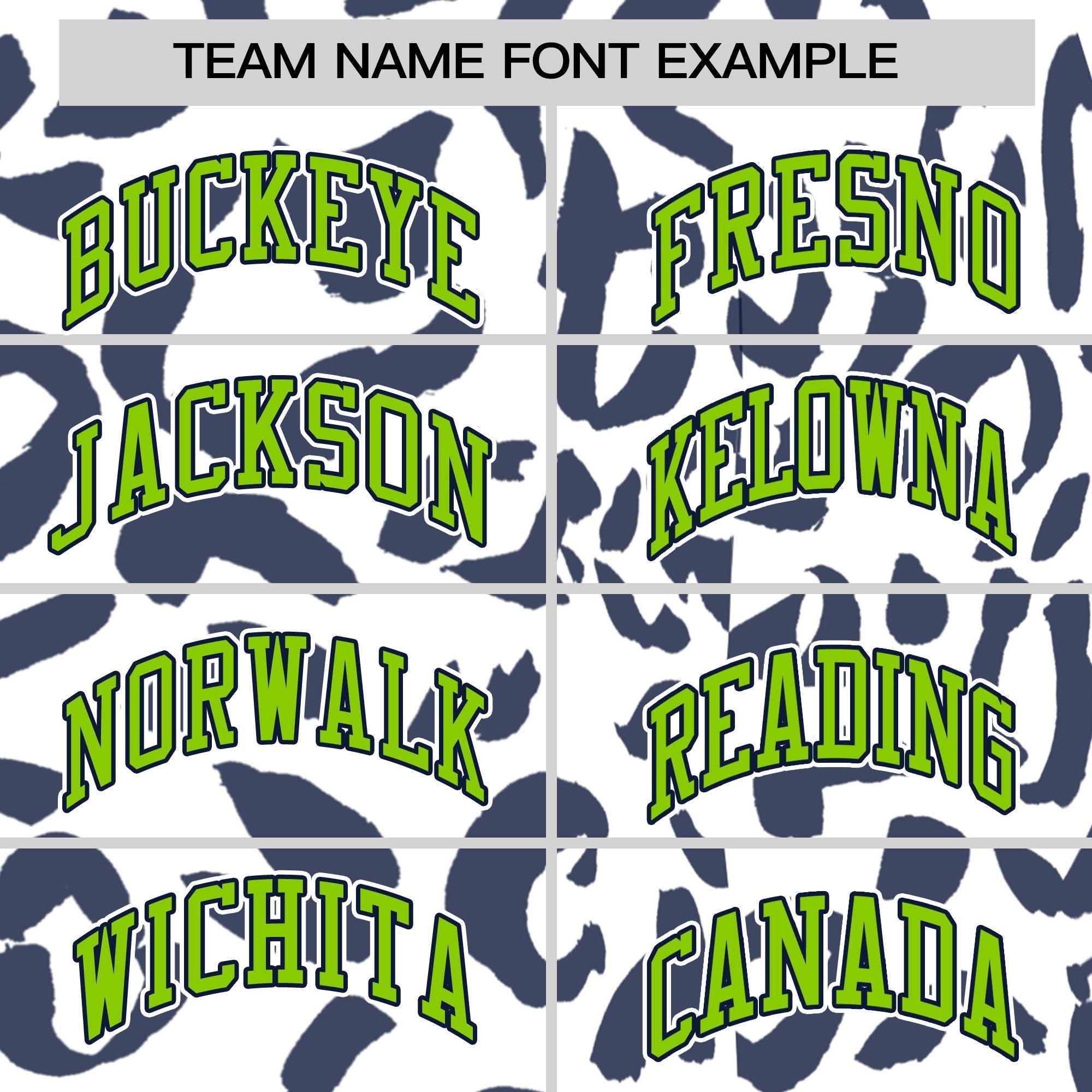 Custom White Navy Varsity Full-Snap Leopard Print Graffiti Pattern Letterman Baseball Jacket
