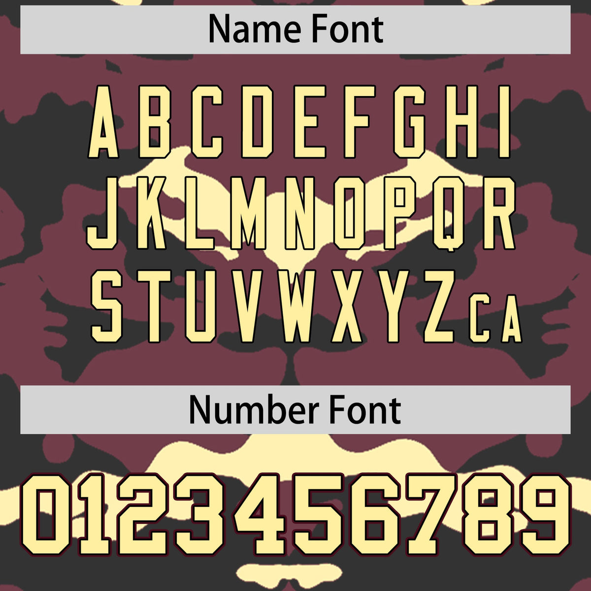 Custom Crimson Black-Khaki Varsity Full-Snap Camo Letterman Jacket