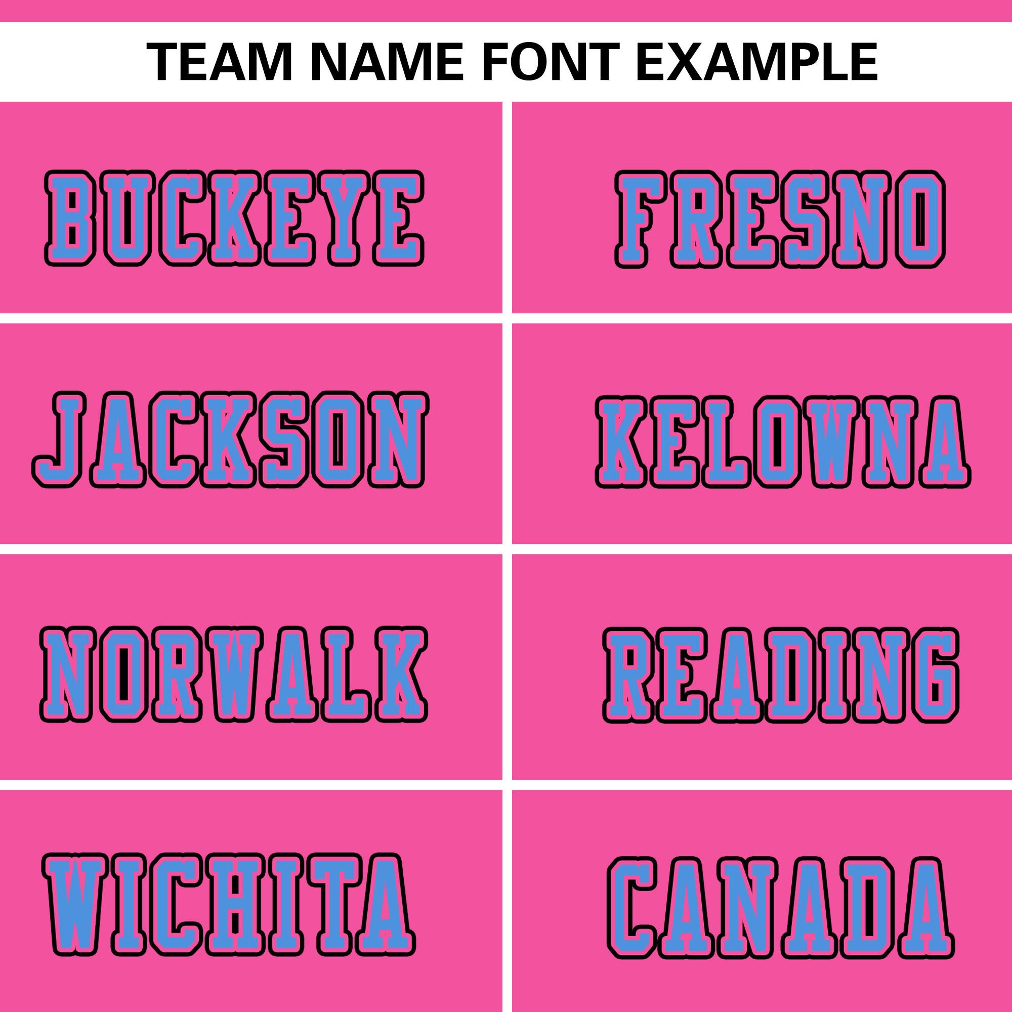 Custom Pink Black Varsity Full-Snap Color Block Letterman Jacket