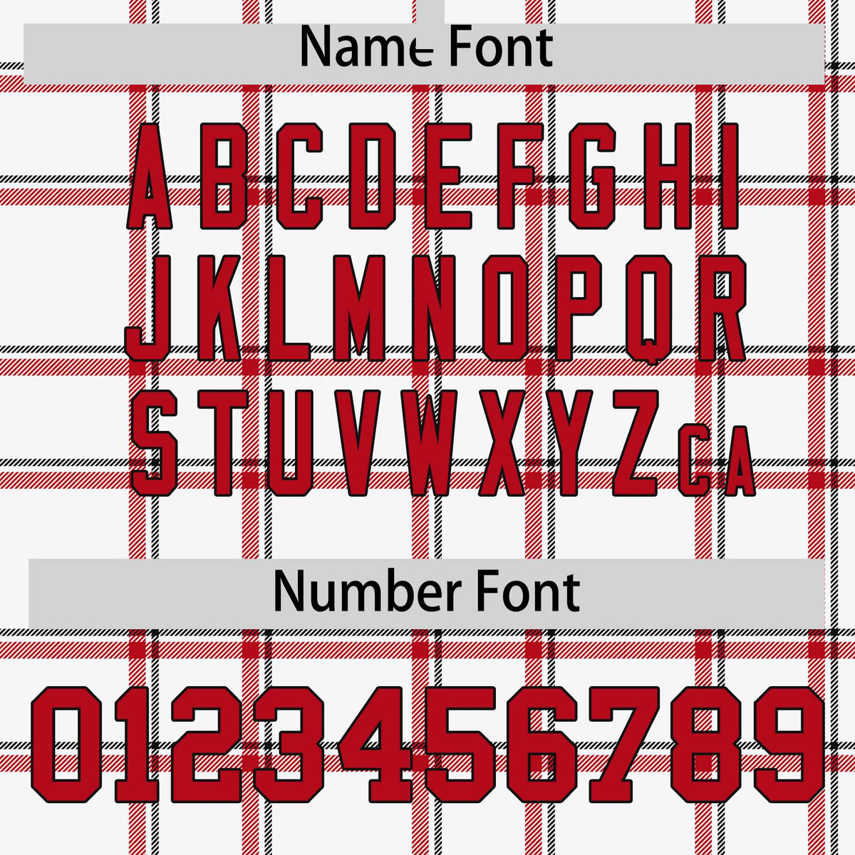 Custom White Varsity Full-Snap Plaid Pattern Letterman Baseball Jacket