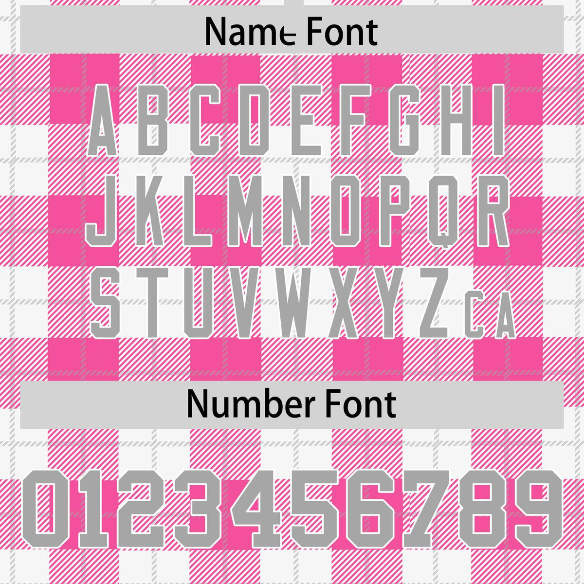 Custom Pink White Varsity Full-Snap Plaid Pattern Letterman Baseball Jacket