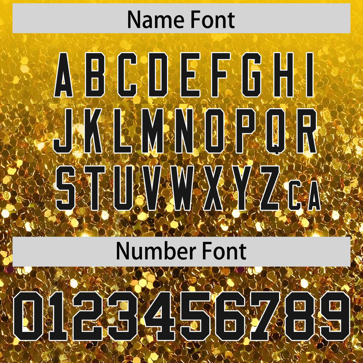 Custom Gold Varsity Full-Snap Sequins Pattern Letterman Baseball Jacket