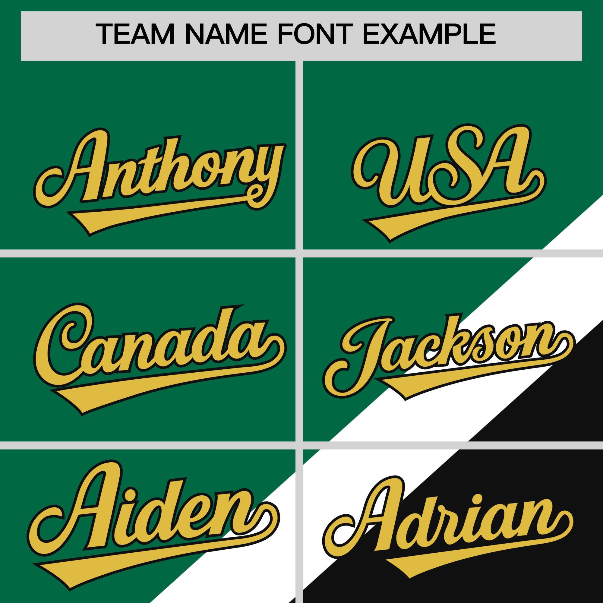 Custom Kelly Green Black Raglan Sleeves Varsity Full-Snap Letterman Baseball Jacket