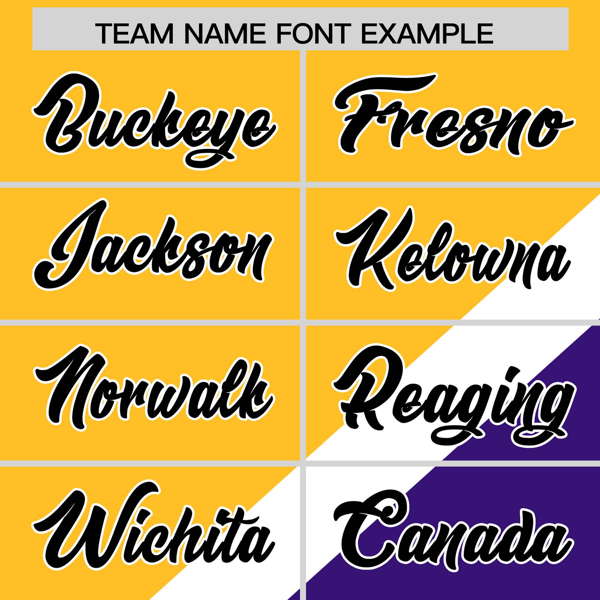 Custom Gold Purple Raglan Sleeves Varsity Full-Snap Letterman Baseball Jacket