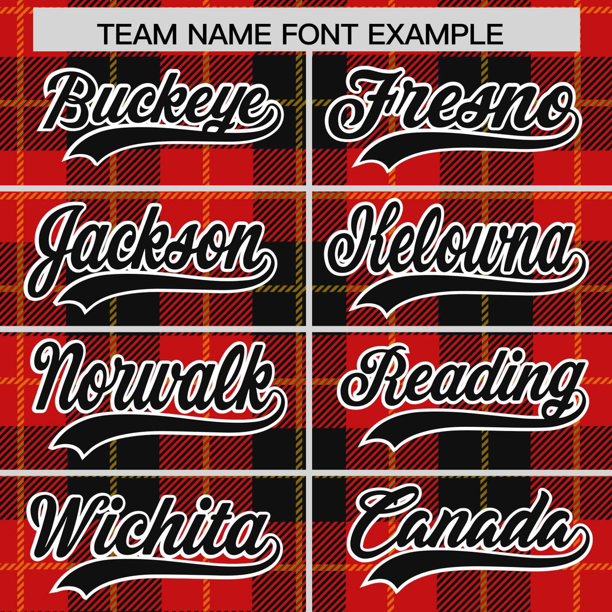 Custom Red Black-Gold Varsity Full-Snap Plaid Pattern Letterman Baseball Jacket