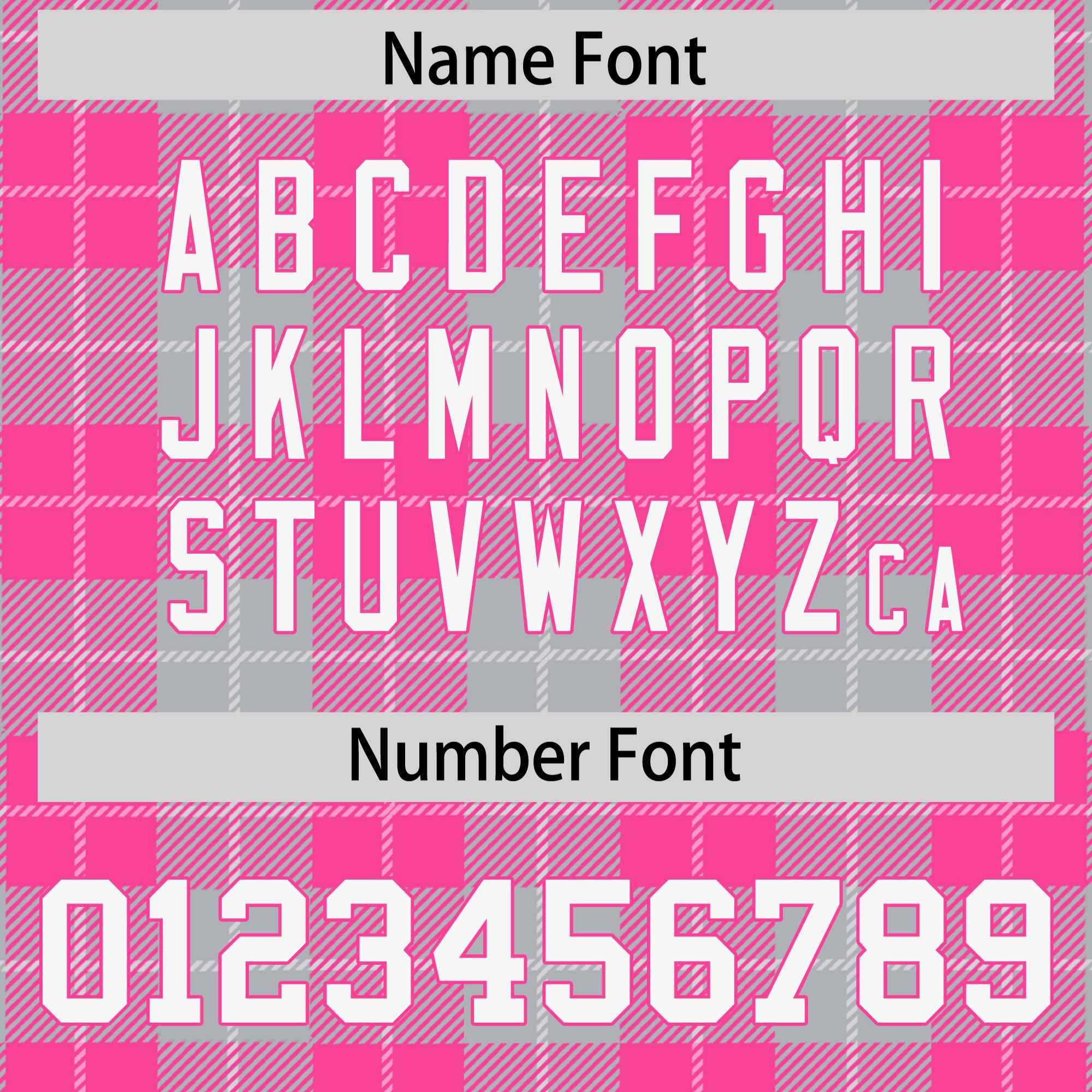 Custom Gray Pink-White Varsity Full-Snap Plaid Pattern Letterman Baseball Jacket