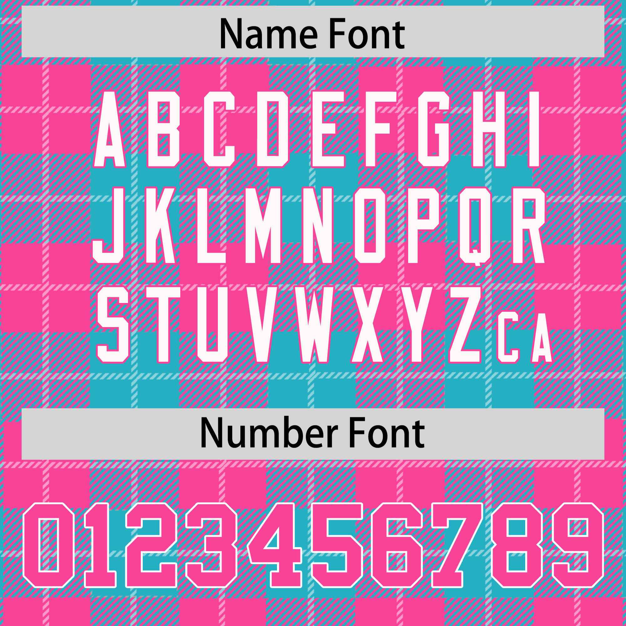 Custom Sky Blue Pink-White Varsity Full-Snap Plaid Pattern Letterman Baseball Jacket