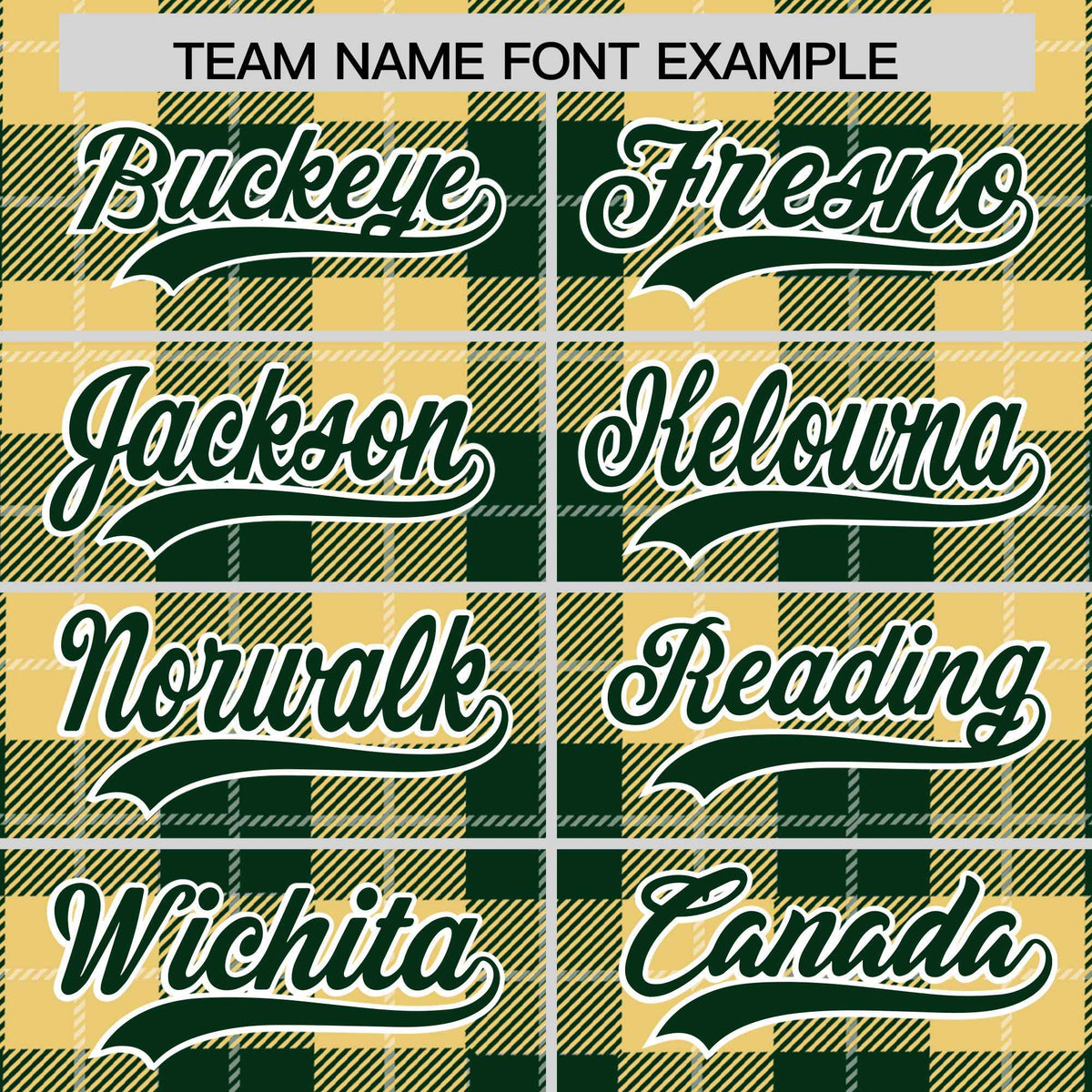 Custom Khaki Green-White Varsity Full-Snap Plaid Pattern Letterman Baseball Jacket