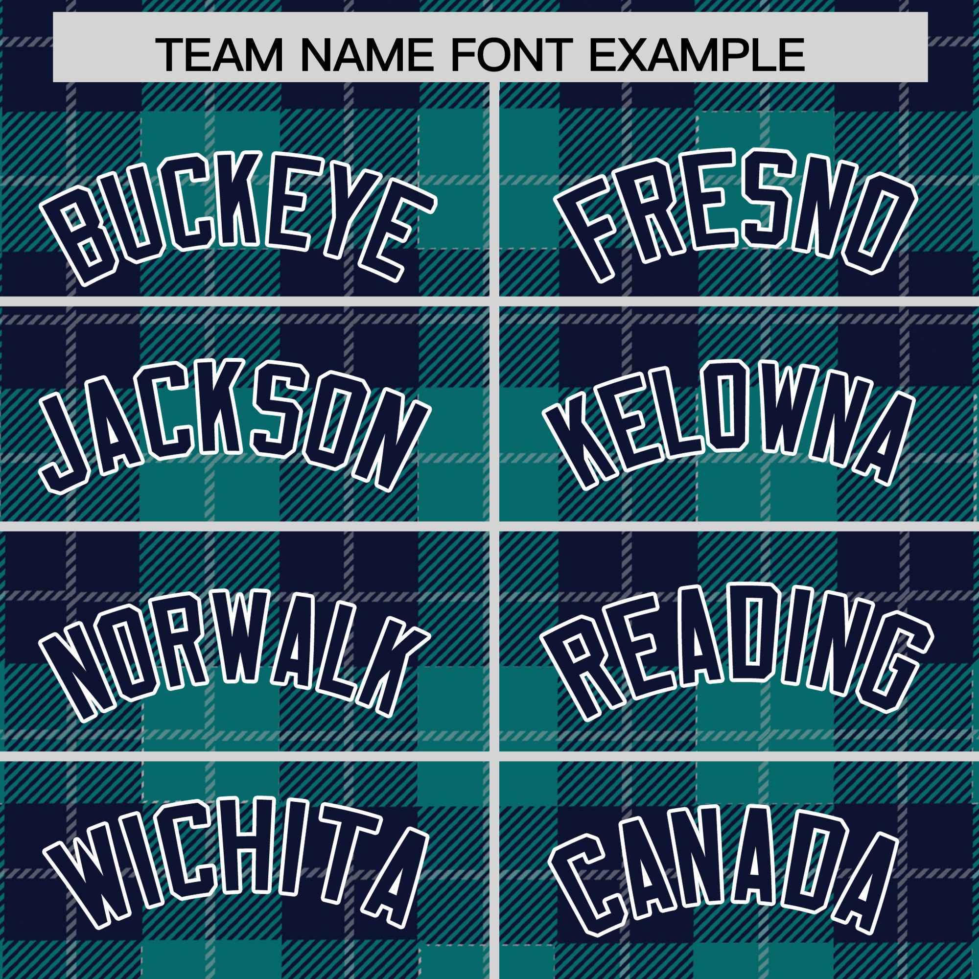 Custom Aqua Navy-Gray Varsity Full-Snap Plaid Pattern Letterman Baseball Jacket