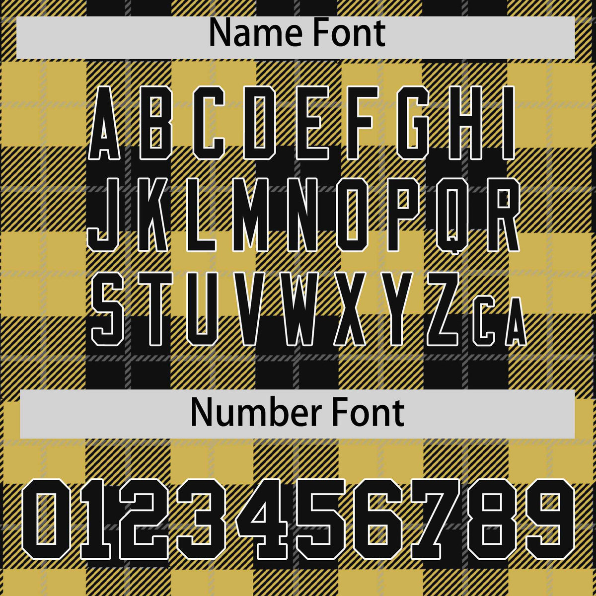 Custom Khaki Black-Gray Varsity Full-Snap Plaid Pattern Letterman Baseball Jacket