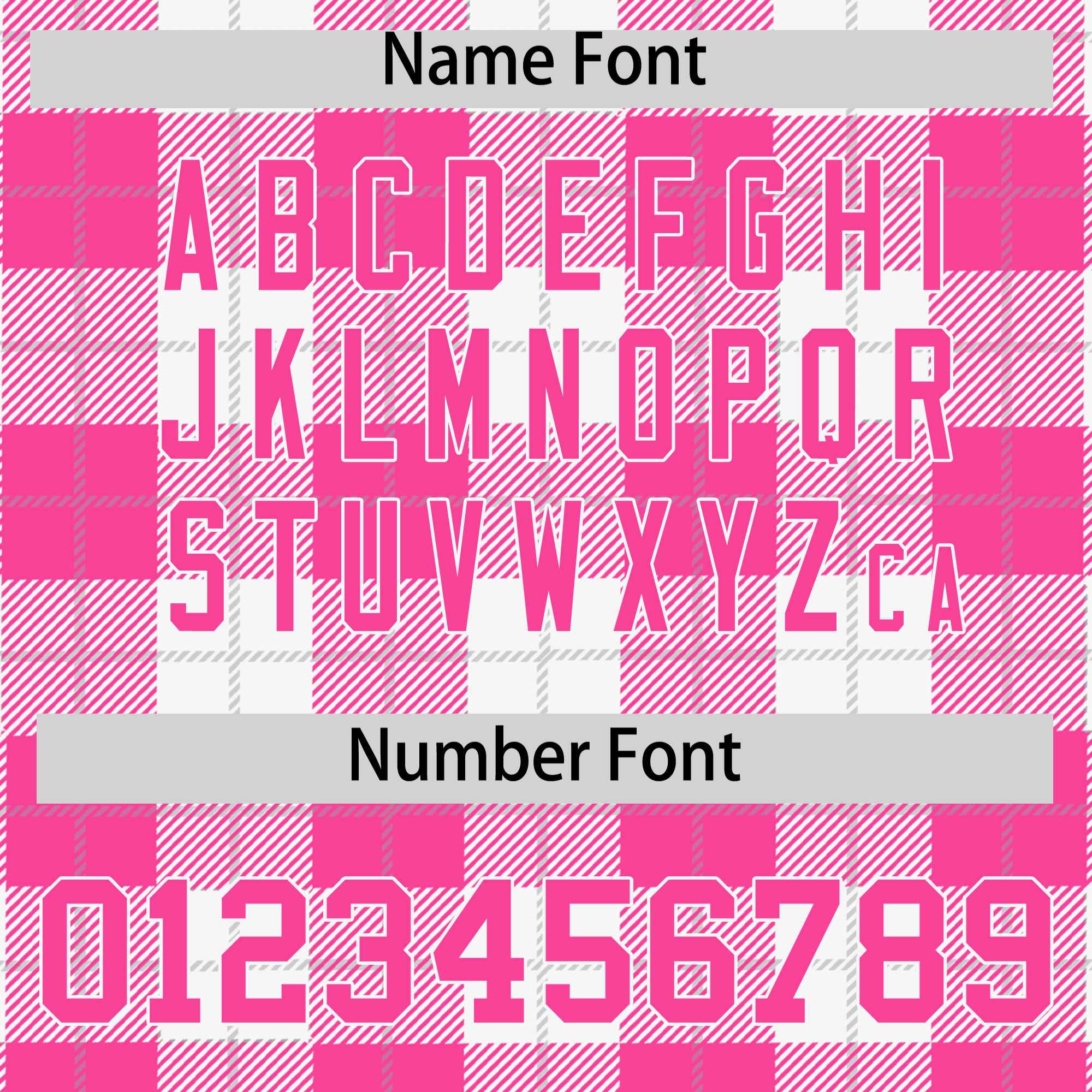 Custom White Pink-Gray Varsity Full-Snap Plaid Pattern Letterman Baseball Jacket