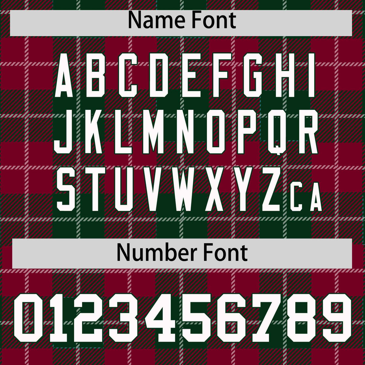 Custom Crimson Green-White Varsity Full-Snap Plaid Pattern Letterman Baseball Jacket