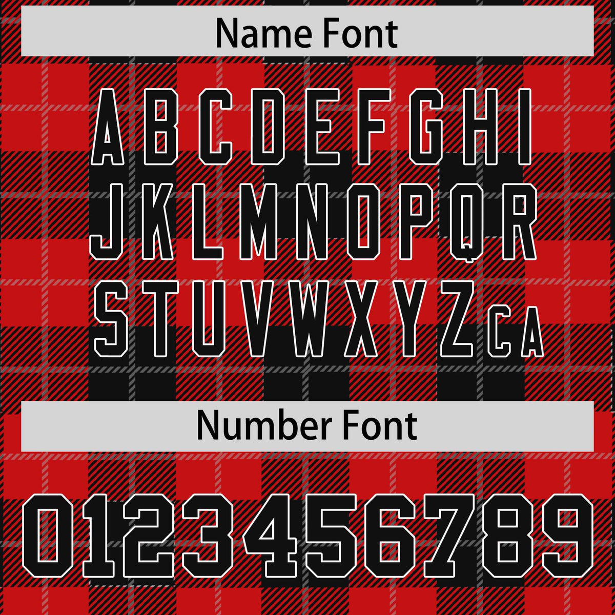 Custom Red Black-Gray Varsity Full-Snap Plaid Pattern Letterman Baseball Jacket