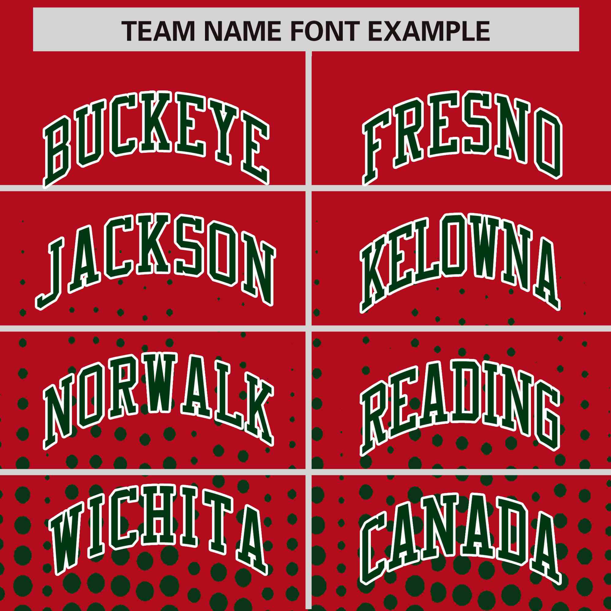 Custom Red Green Gradient Varsity Full-Snap Polka Dot Pattern Letterman Baseball Jacket