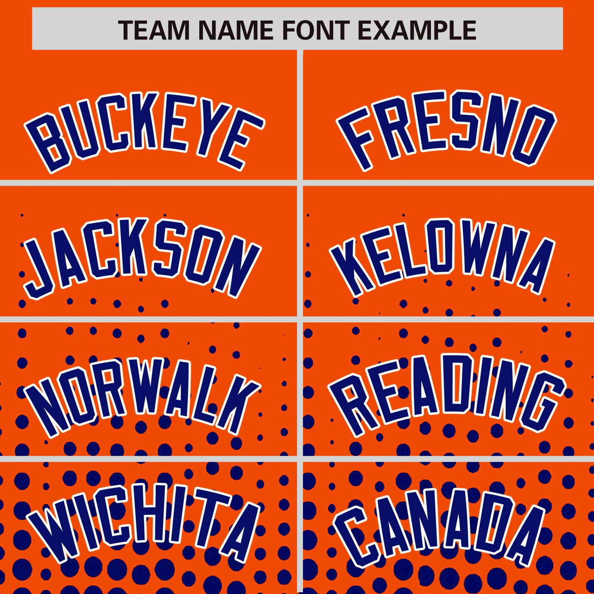 Custom Orange Royal Gradient Varsity Full-Snap Polka Dot Pattern Letterman Baseball Jacket