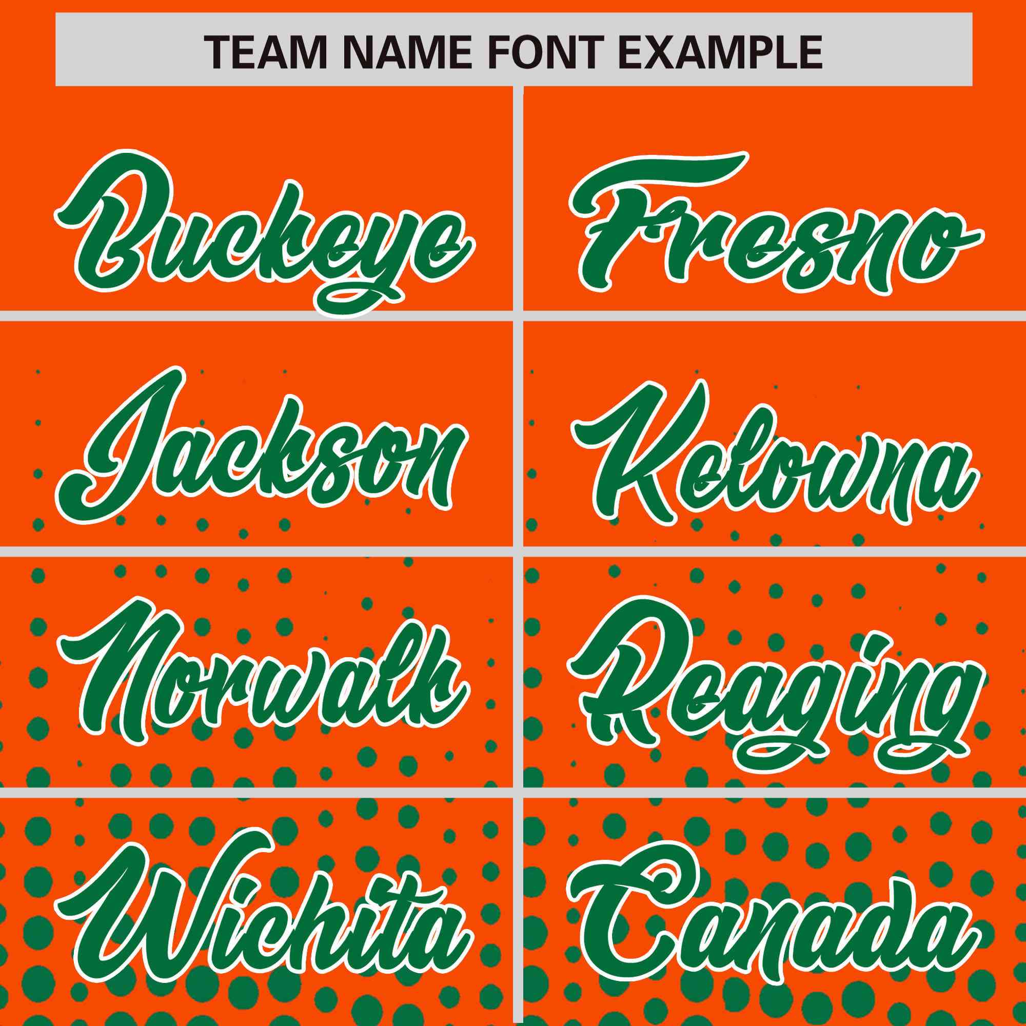 Custom Orange Kelly Green Gradient Varsity Full-Snap Polka Dot Pattern Letterman Baseball Jacket