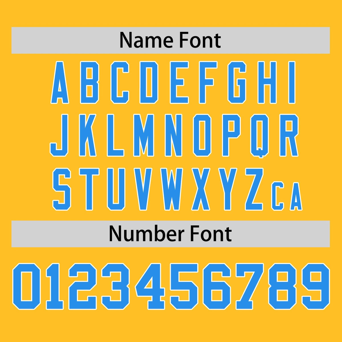 Custom Gold Powder Blue Varsity Full-Snap Color Block Letterman Jacket