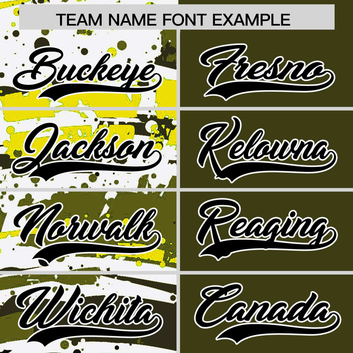 Custom Olive Black Varsity Full-Snap Graffiti Pattern Letterman Baseball Jacket