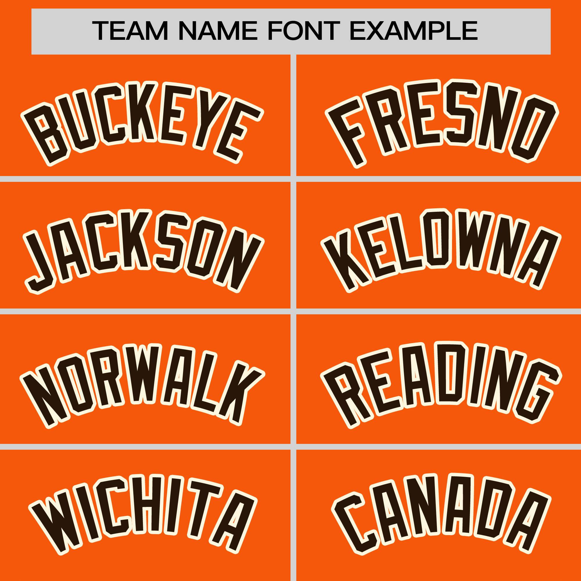 Custom Orange Cream Varsity Full-Snap Color Block Personalized Raglan Sleeves Letterman Jacket