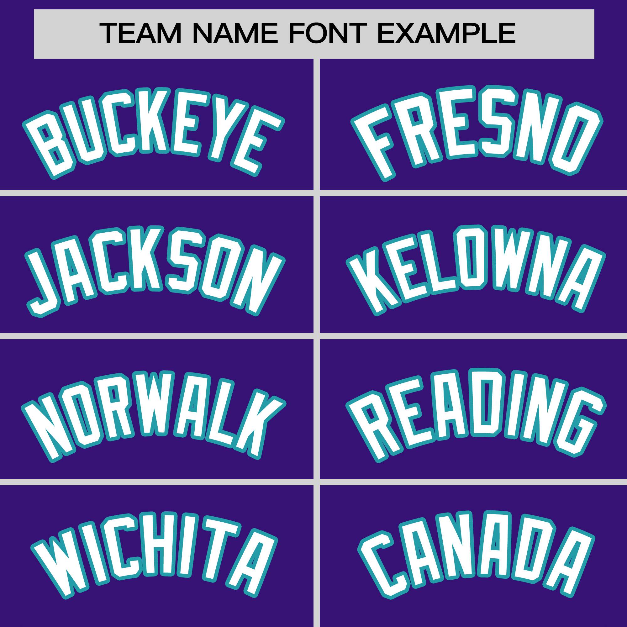 Custom Purple Aqua Varsity Full-Snap Color Block Letterman Baseball Jacket