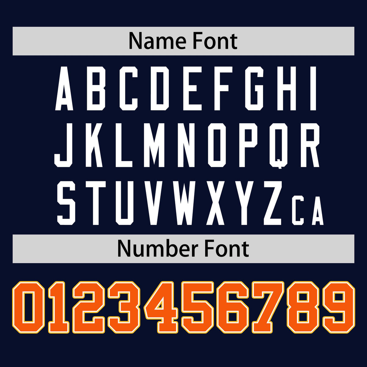 Custom Navy Orange Varsity Full-Snap Color Block Letterman Baseball Jacket