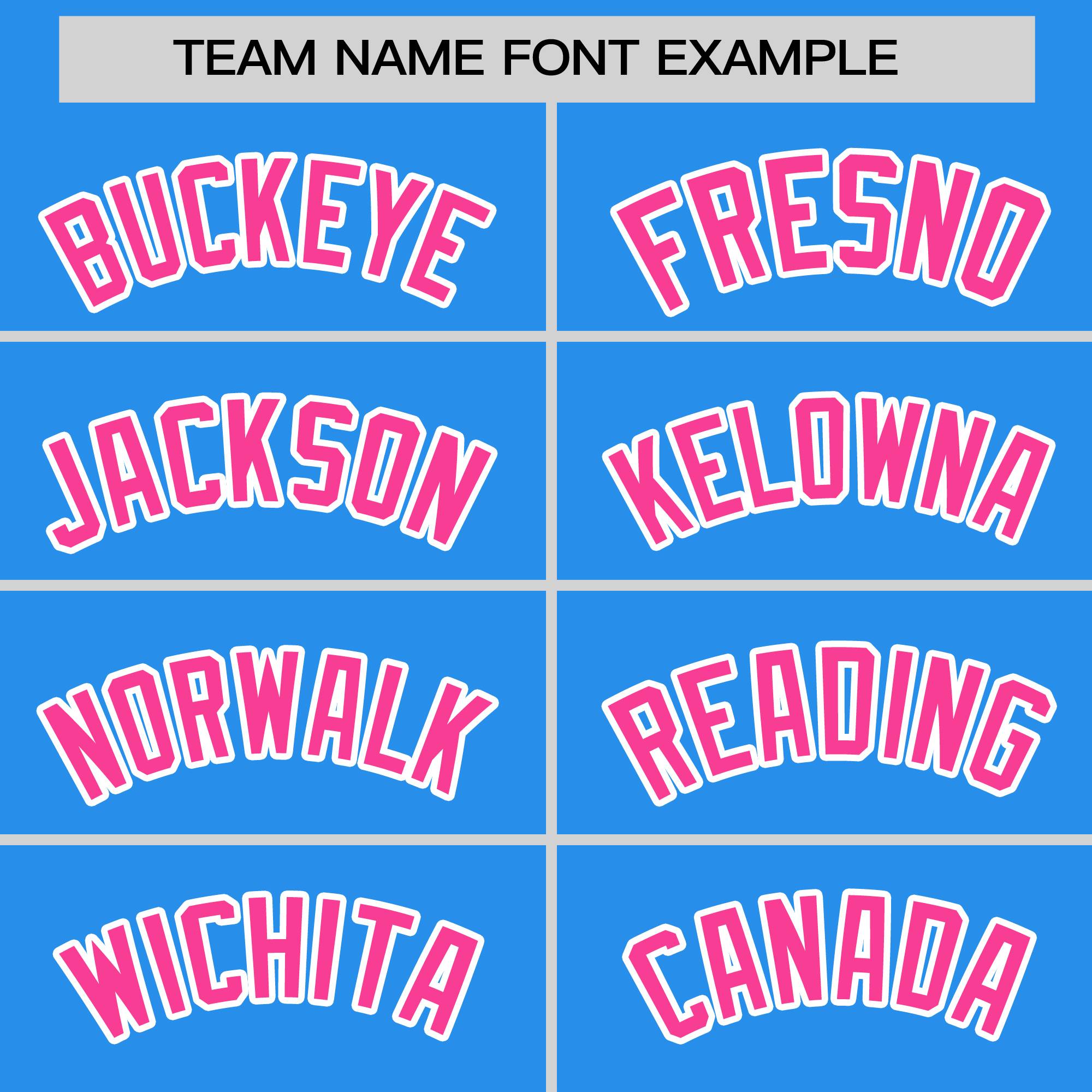 Custom Powder Blue Pink Varsity Full-Snap Color Block Letterman Baseball Jacket