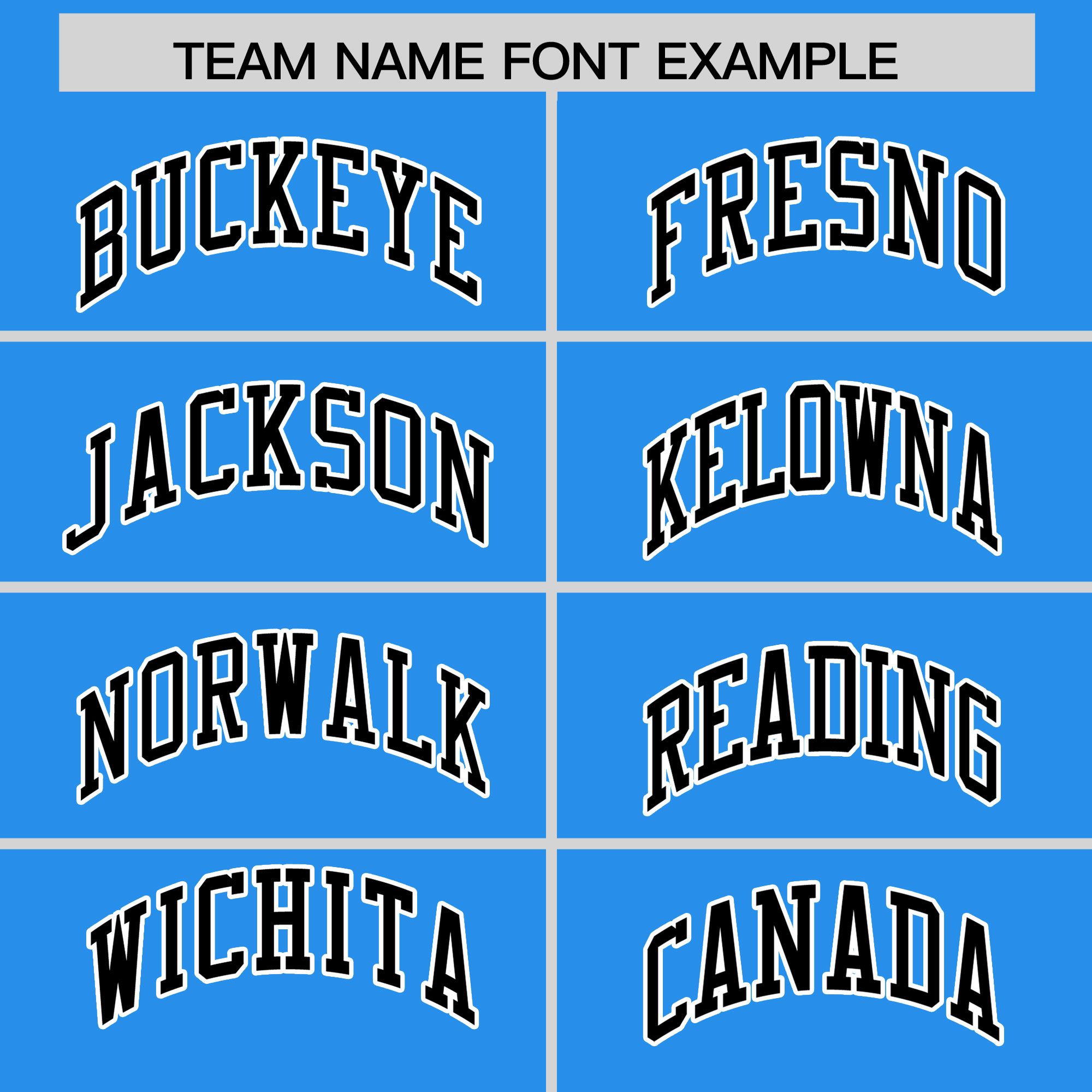 Custom Powder Blue Black K-Ribbon Raglan Sleeves Varsity Full-Snap Color Block Letterman Jacket