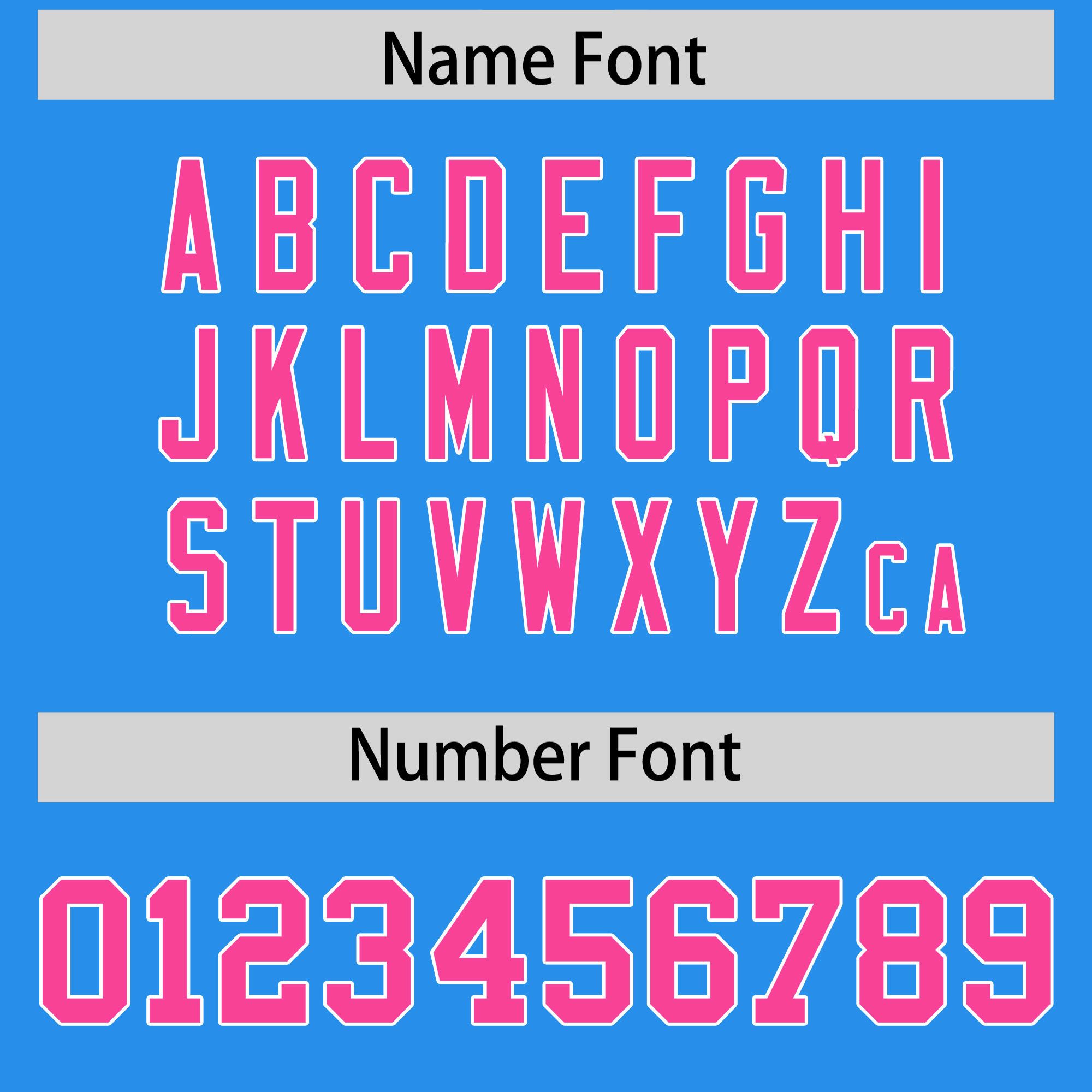 Custom Pink Powder Blue K-Ribbon Raglan Sleeves Varsity Full-Snap Color Block Letterman Jacket