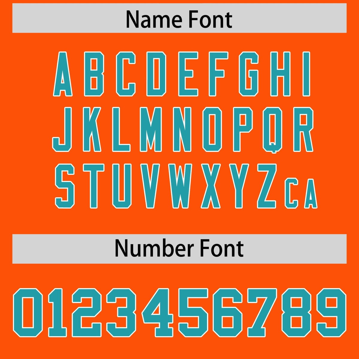 Custom Aqua Orange K-Ribbon Raglan Sleeves Varsity Full-Snap Color Block Letterman Jacket