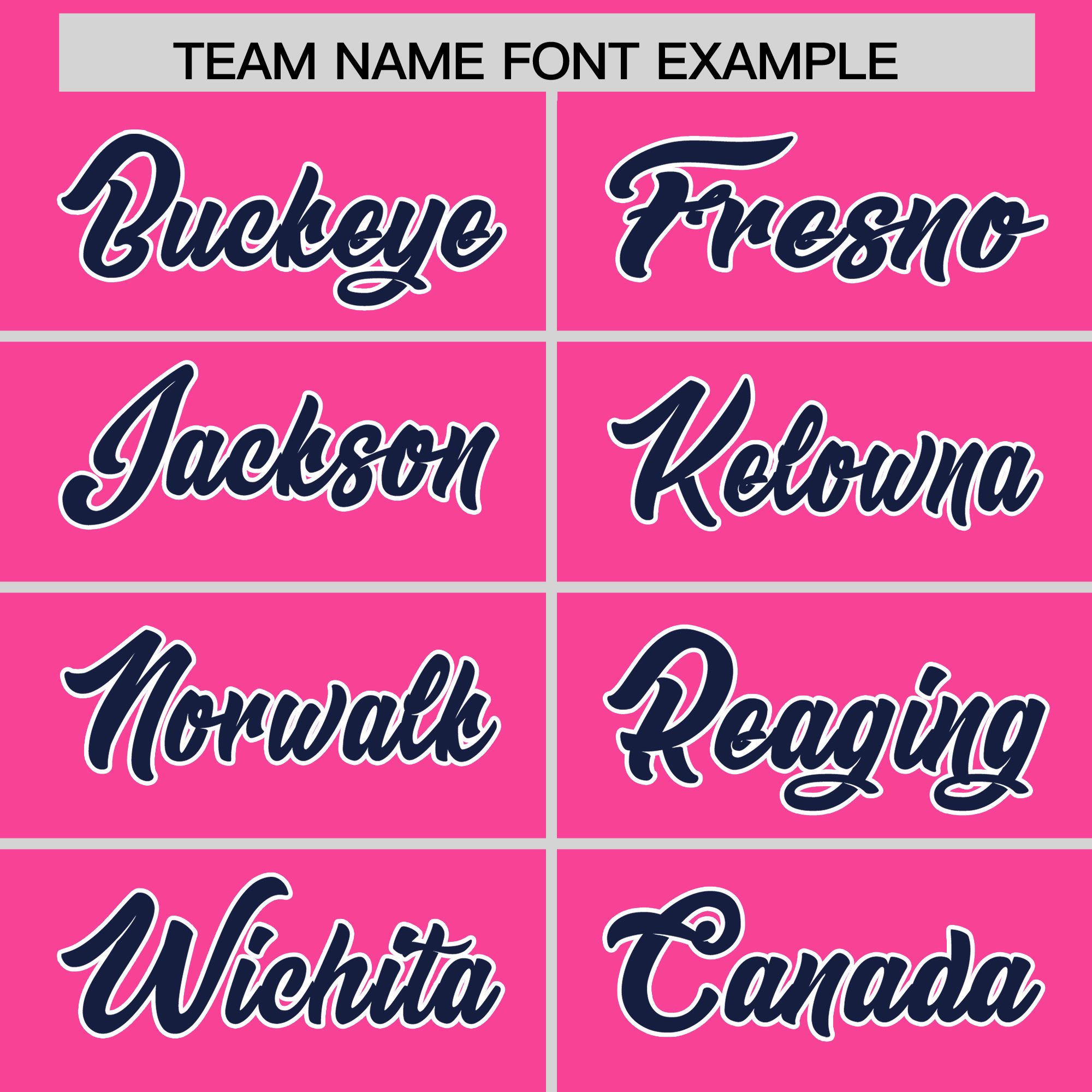 Custom Pink Navy K-Ribbon Raglan Sleeves Varsity Full-Snap Color Block Letterman Jacket