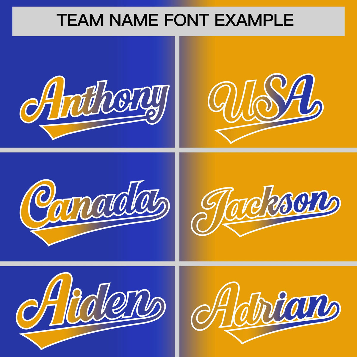 Custom Royal Yellow Full-Zip Gradient Fashion Letterman Bomber Jacket