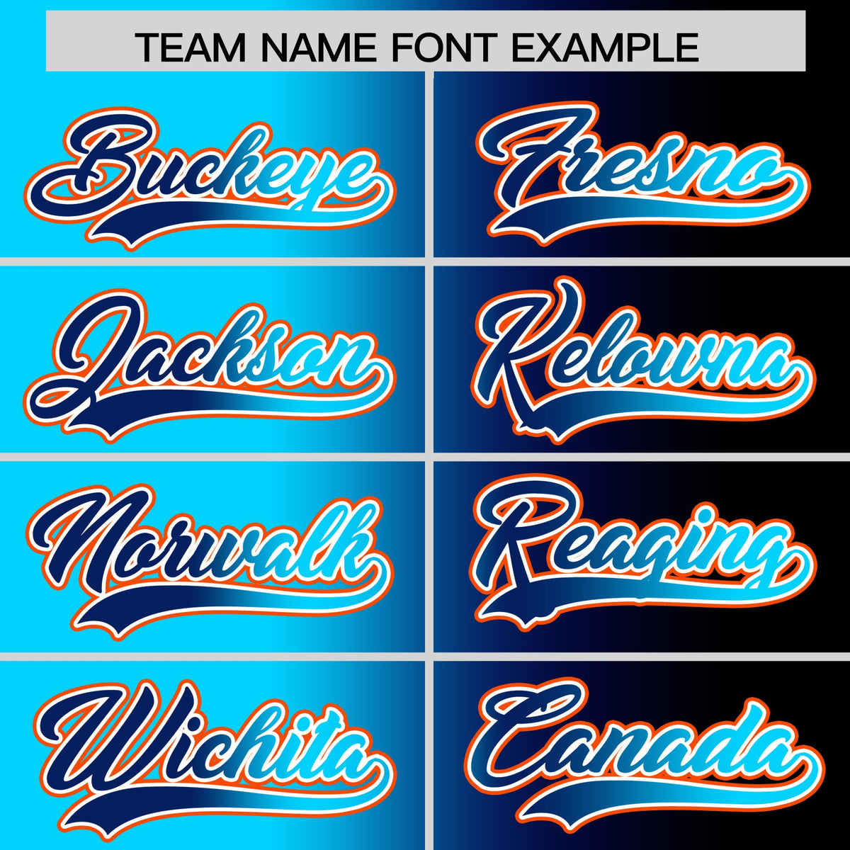 Custom Sky Blue Navy Full-Zip Gradient Fashion Letterman Bomber Jacket