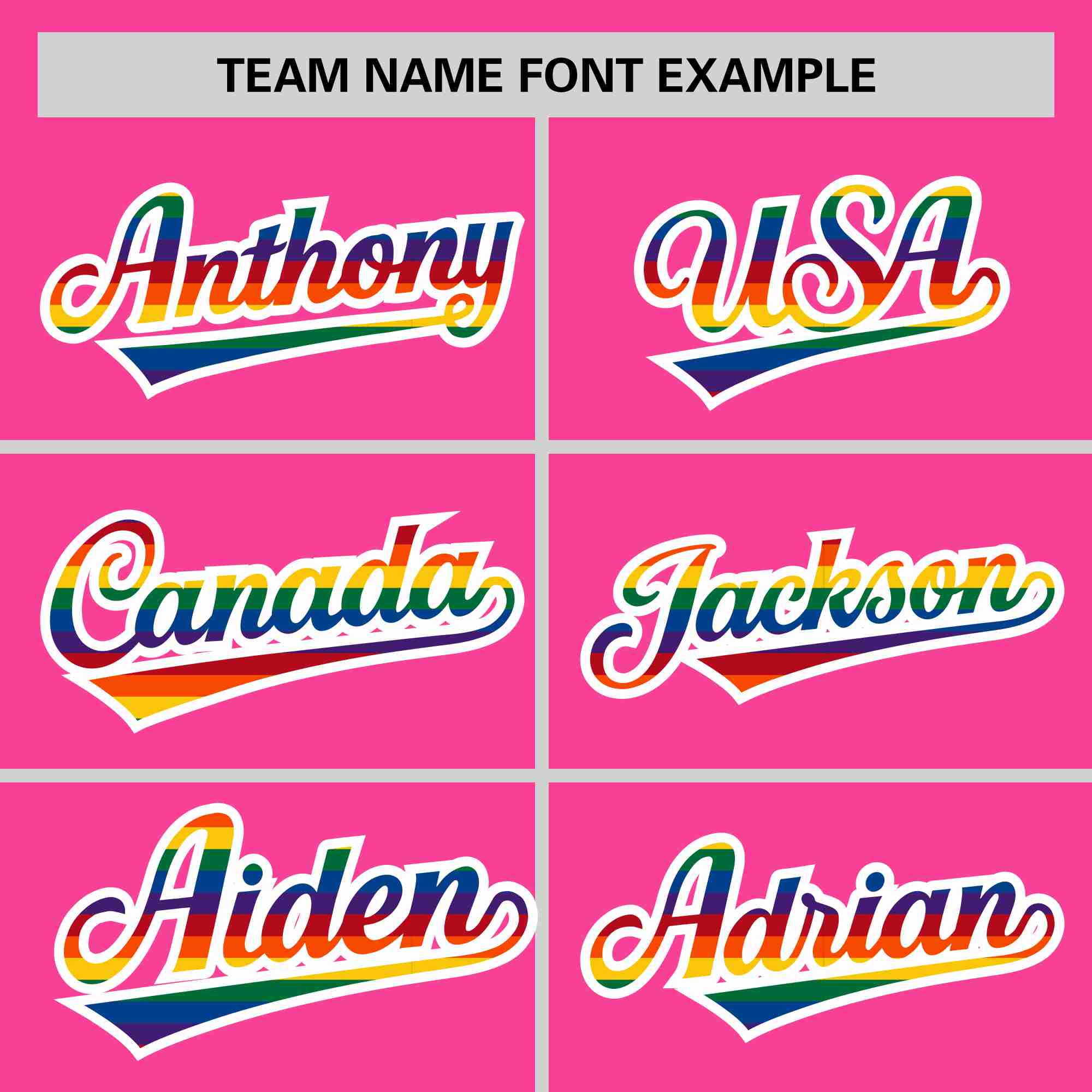 Custom Pink LGBT Rainbow For Pride Month Classic Style Letterman Bomber Jacket