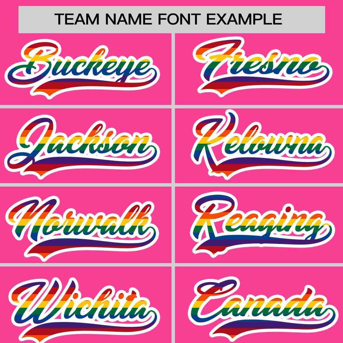 Custom Pink LGBT Rainbow For Pride Month Classic Style Letterman Bomber Jacket