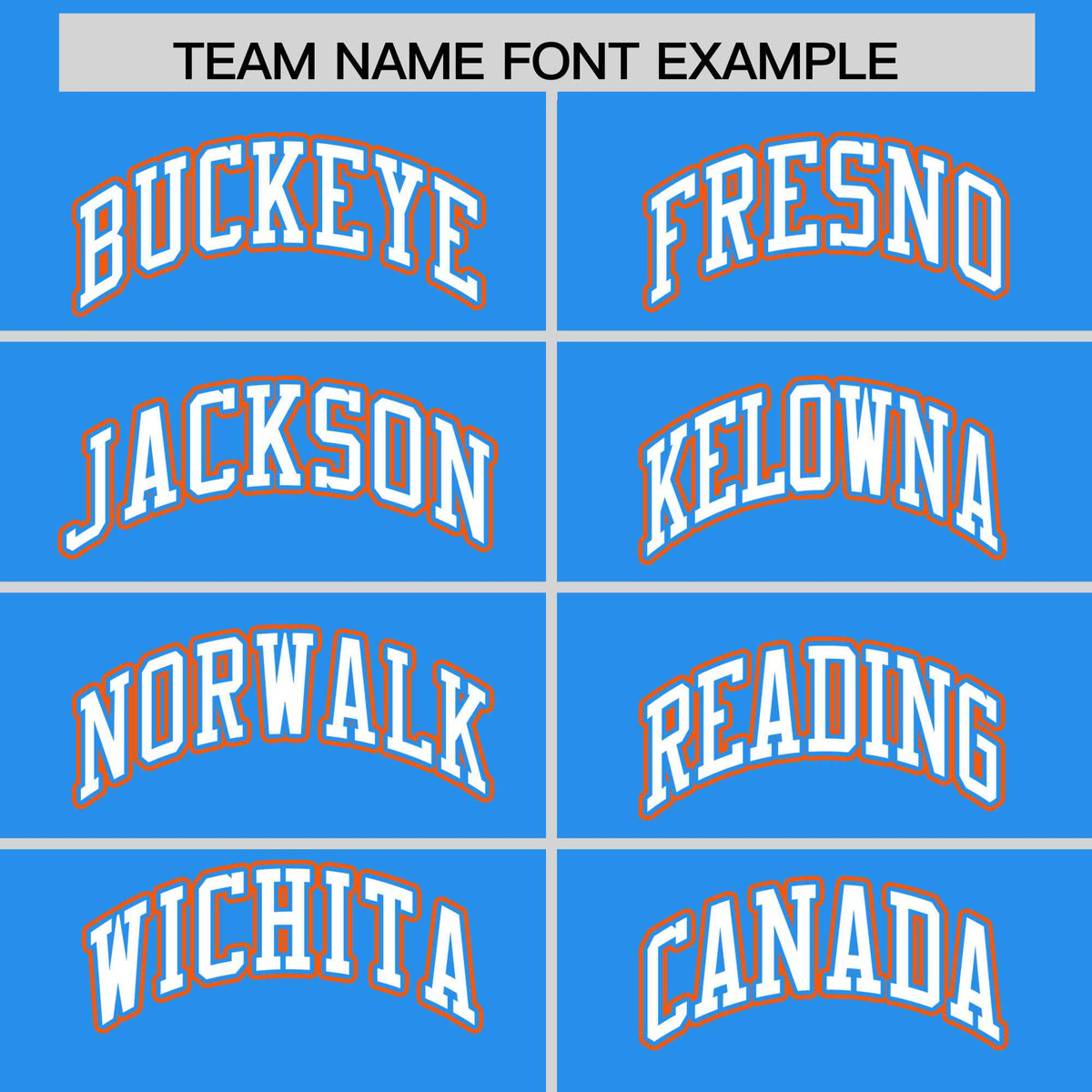 Custom Powder Blue Orange-White Varsity Full-Zip Shoulder Color Block Letterman Bomber Jacket