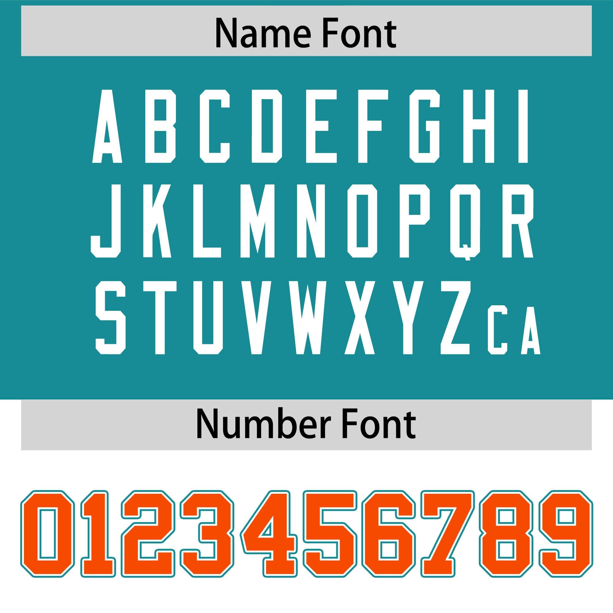 Custom Aqua White-Orange Varsity Full-Zip Color Block Letterman Bomber Jacket