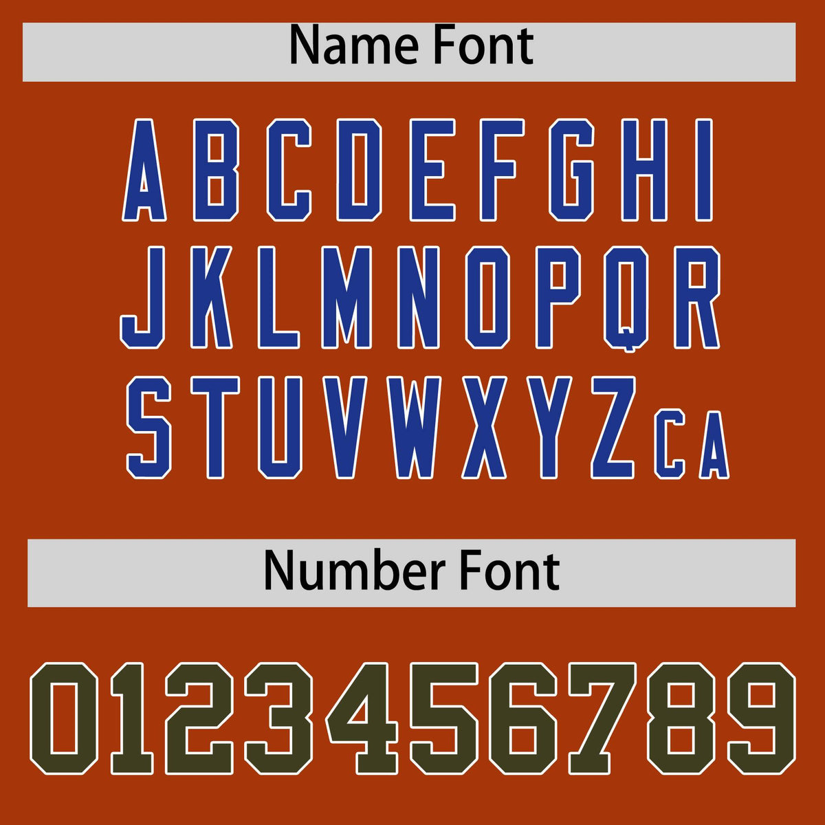 Custom Texas Orange Royal-Olive Gaglan Sleeve Gradient Varsity Full-Zip Letterman Bomber Jacket