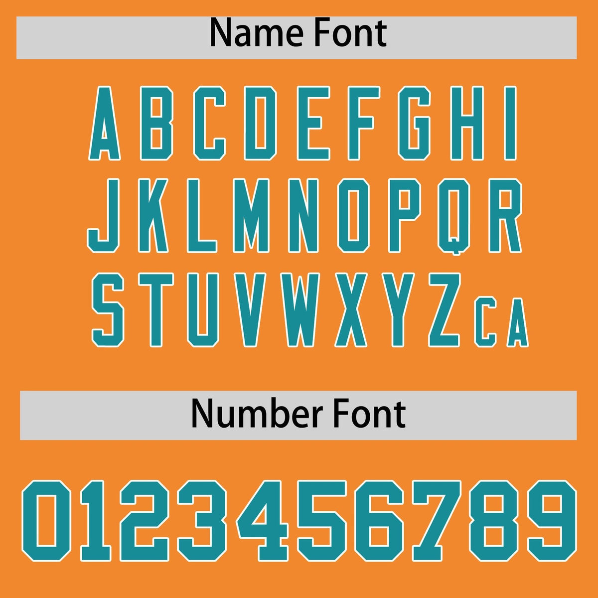 Custom Orange Aqua-White Varsity Full-Zip Raglan Sleeves Stripe Letterman Bomber Jacket