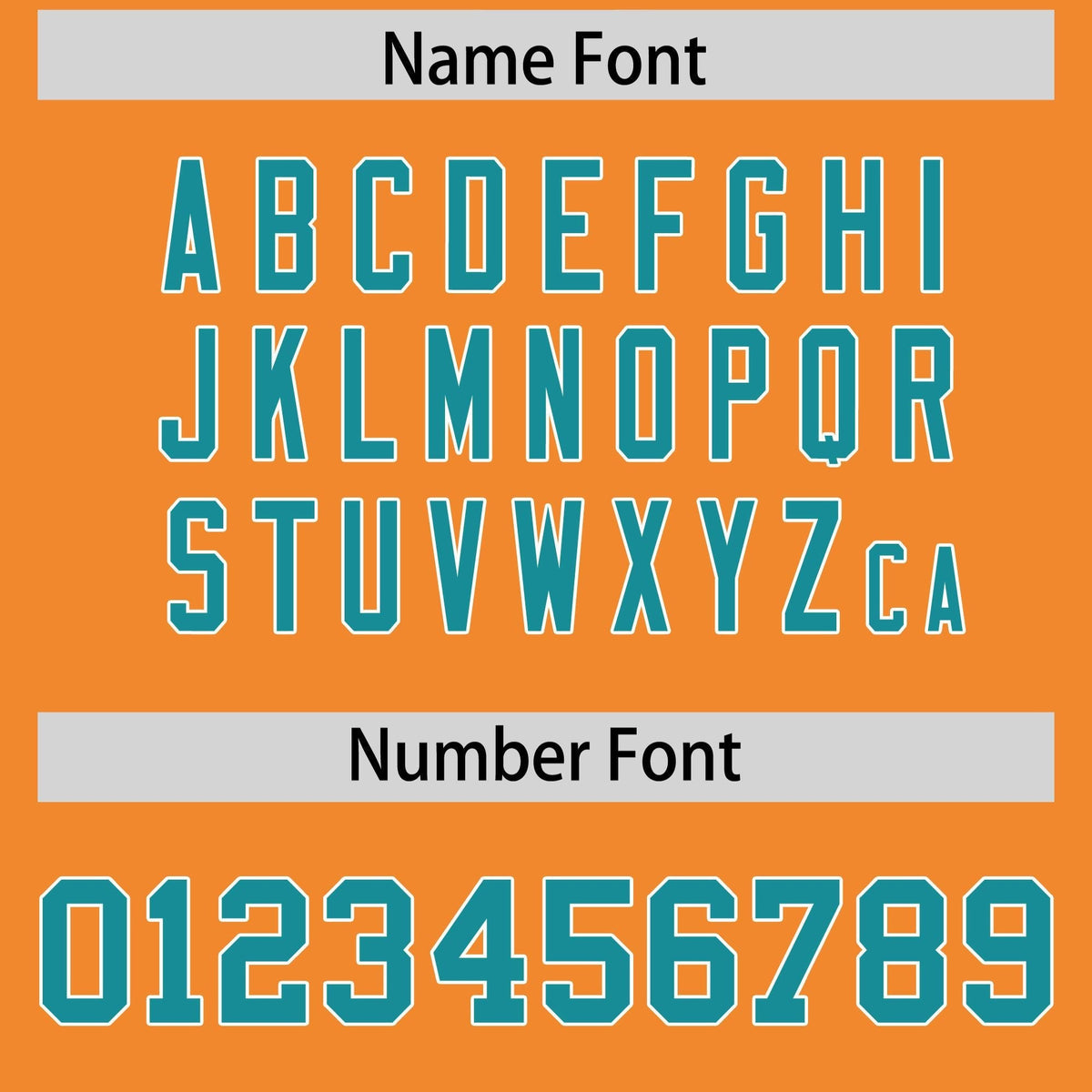 Custom Orange Aqua-White Varsity Full-Zip Raglan Sleeves Stripe Letterman Bomber Jacket