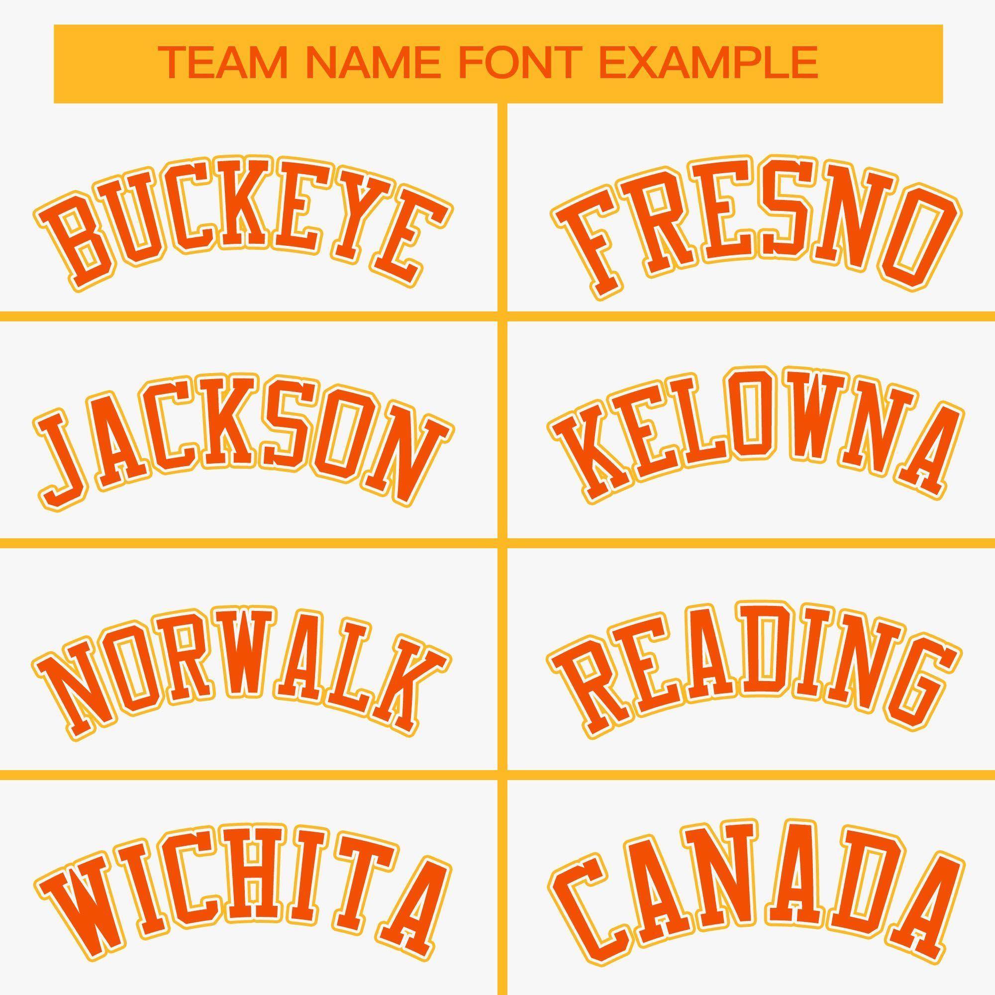 Custom White Orange-Gold Full-Snap Varsity Raglan Sleeves Letterman Baseball Jacket