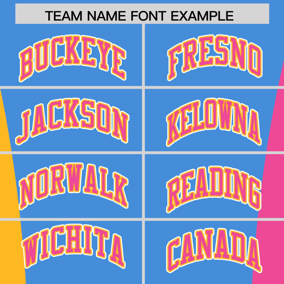 Custom Powder Blue Yellow Pink Personalization Varsity Full-Snap Three Color Blocks Letterman Jacket